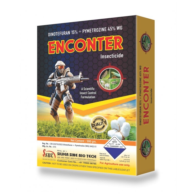 Encounter Dinotefuran 15% + Pymetrozine 45% Wg - Application: Pest Control