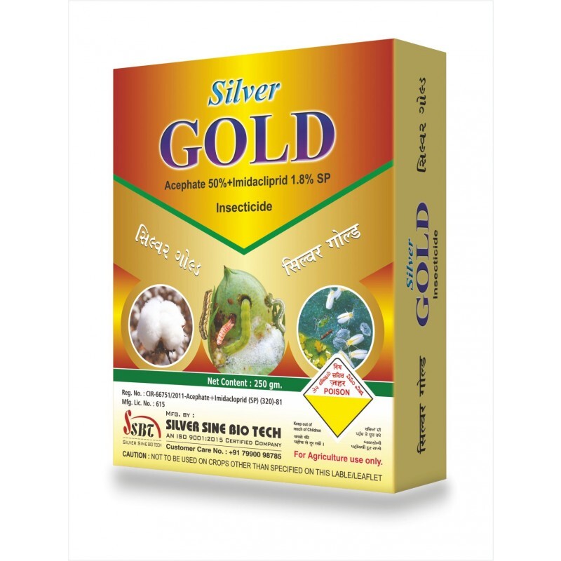 Silver Gold Acephate 50% + Imidacloprid 1.8% Sp - Application: Agriculture