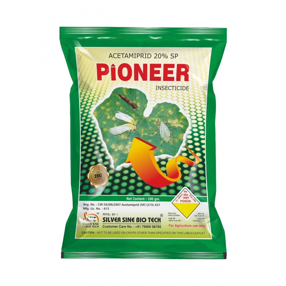 Pioneer Acetamiprid 20% Sp - Application: Pest Control