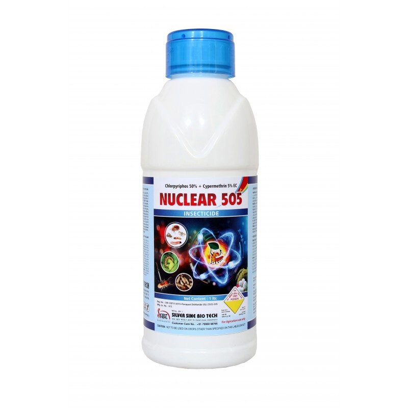 Nuclear 505 क्लोरोपिरिफ़ॉस 50% + साइपरमिथ्रिन 5% EC