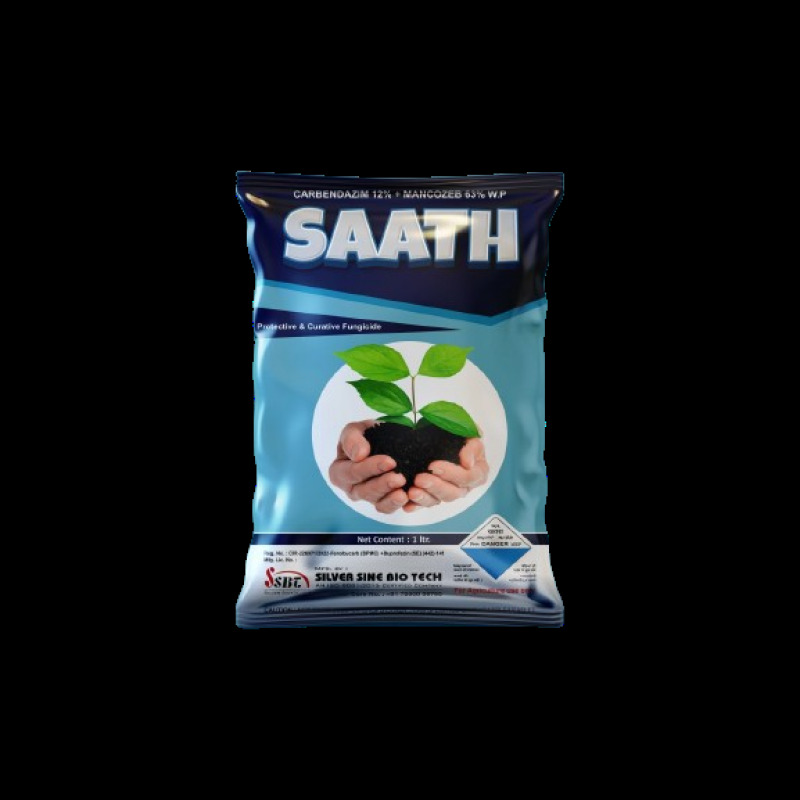 Saath Carbendazim 12% + Mancozeb 63% Wp - Application: Agriculture