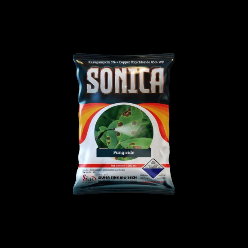 Sonica Kasugamycin 5% + Copper Oxychloride 45% Wp - Application: Agriculture