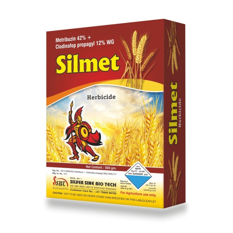 Silmet Metribuzin 42% + Clodinofop Propigyl 12% Wg - Application: Agriculture