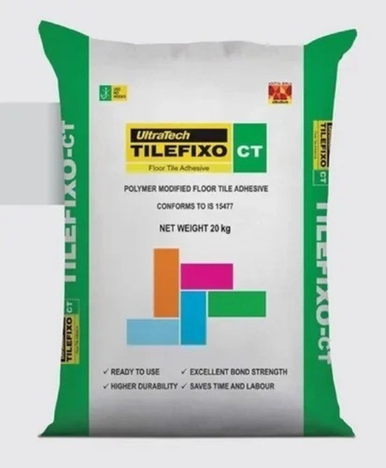 Ultratech Tile Adhesive - Application: Construction