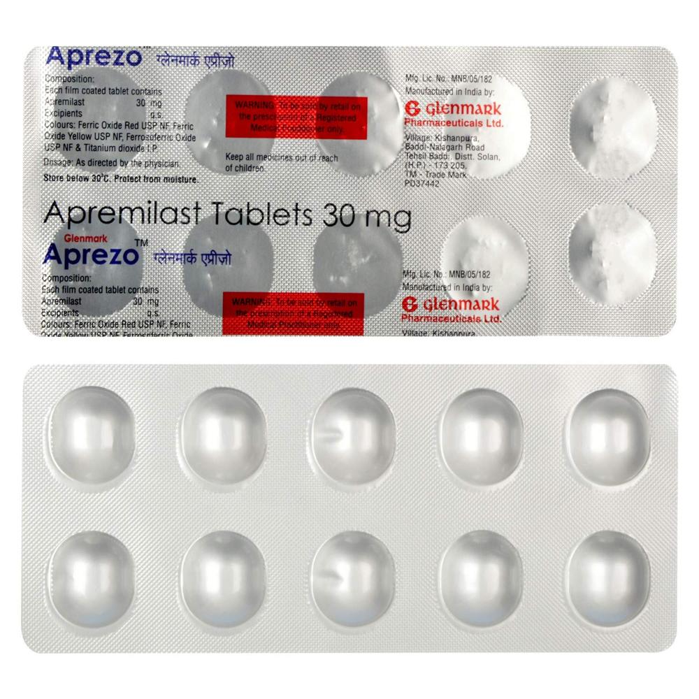 Aprezo Apremilast 30 Mg Tablet
