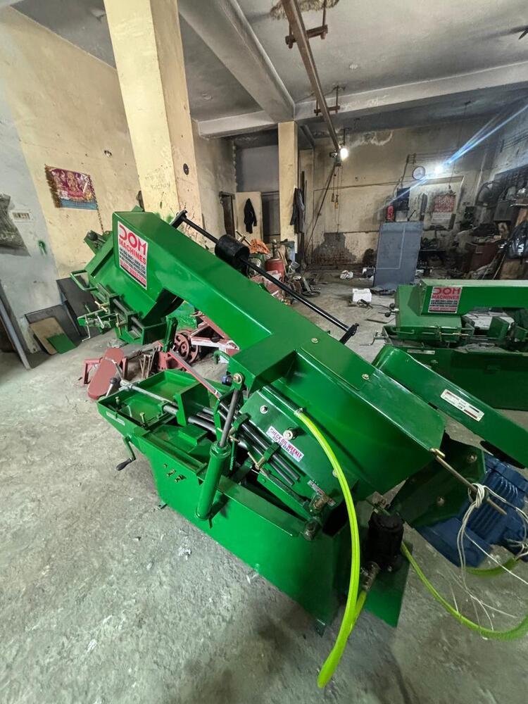 Dom 250-350 Bandsaw Machine - 240 Volt (V), Plc Control, Computerized, Automatic, High Precision, Robust Design, Smooth Cutting Performance