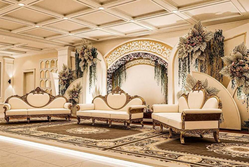 Customized Marriage Hall - Design Type: Modern