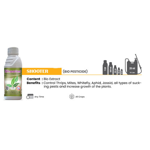 Shooter Bio Insecticides - Application: Agriculture