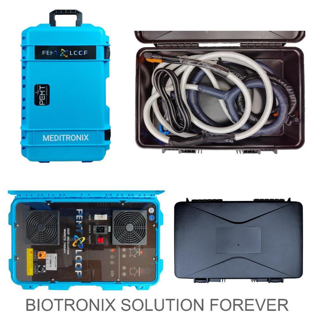 850W Electromagnetic Loop Therapy Device with 18cm Penetration Depth & 6000 Gauss Intensity