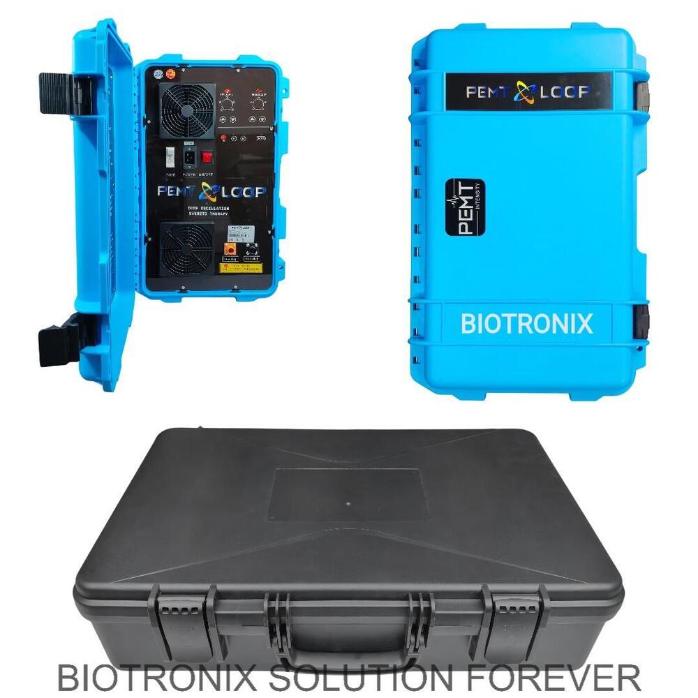 850W Electromagnetic Loop Therapy Device with 18cm Penetration Depth & 6000 Gauss Intensity