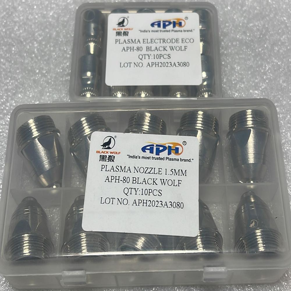 P80 Blackwolf Consumables Plasma Cutting Nozzle