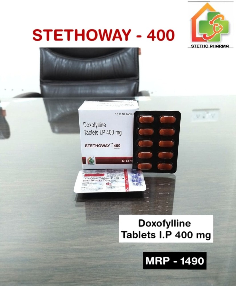 Doxofylline Tablets Ip 400 Mg - Recommended For: Adults And Elderly Patients