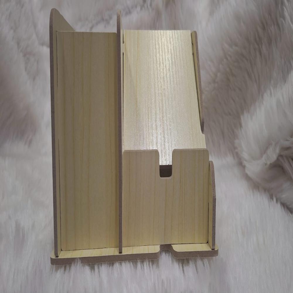 2 in 1 Wooden Pen Stand DW 3003