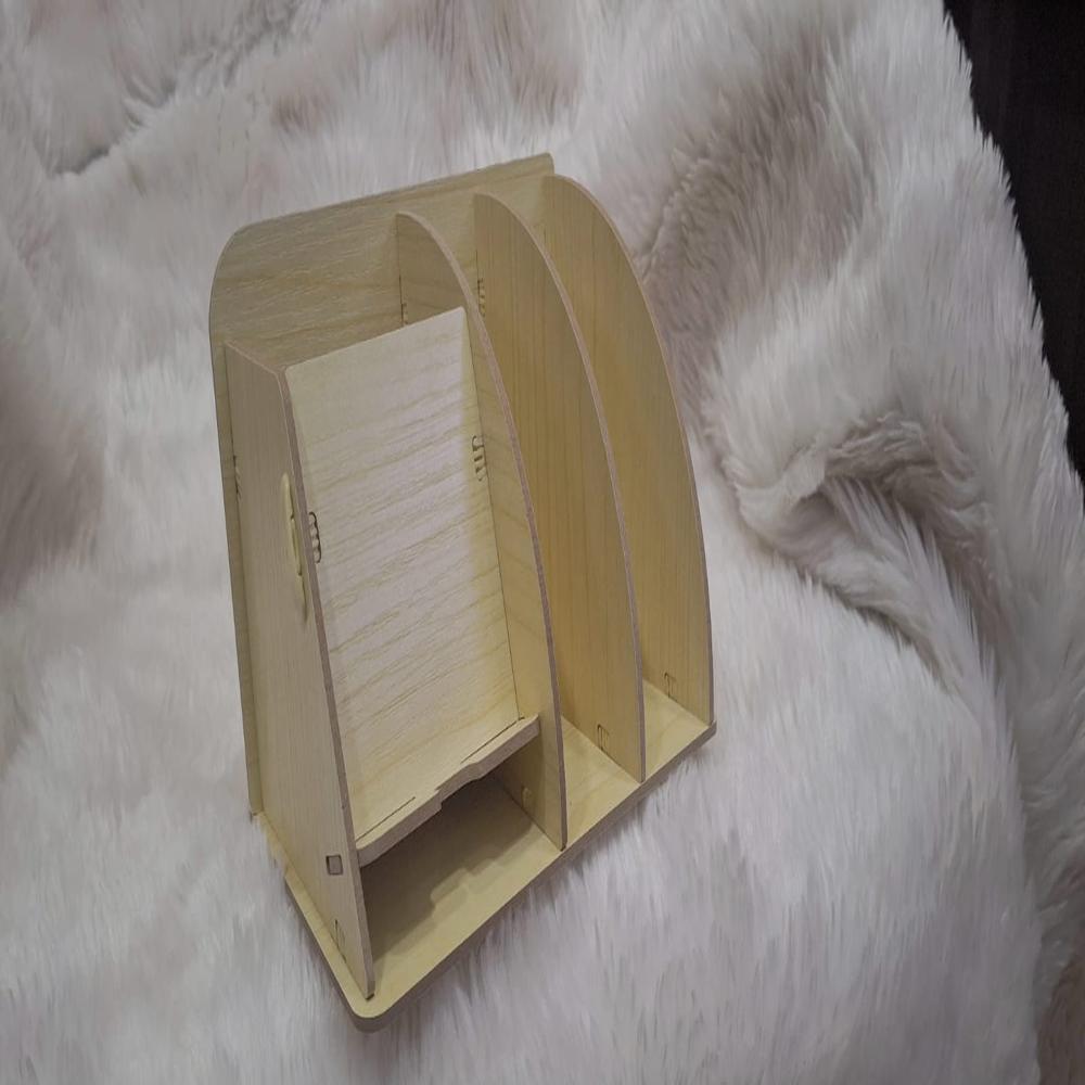 Wooden Desk Organizer