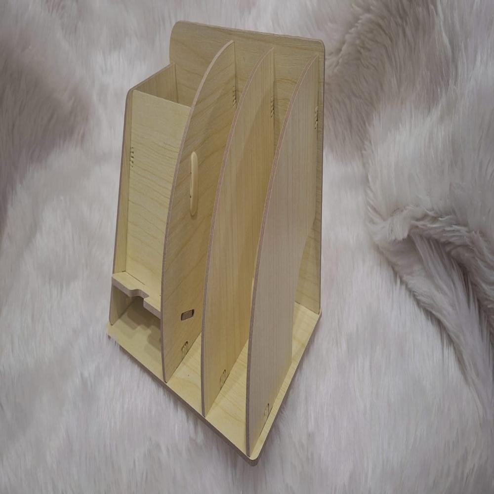 Wooden Desk Organizer