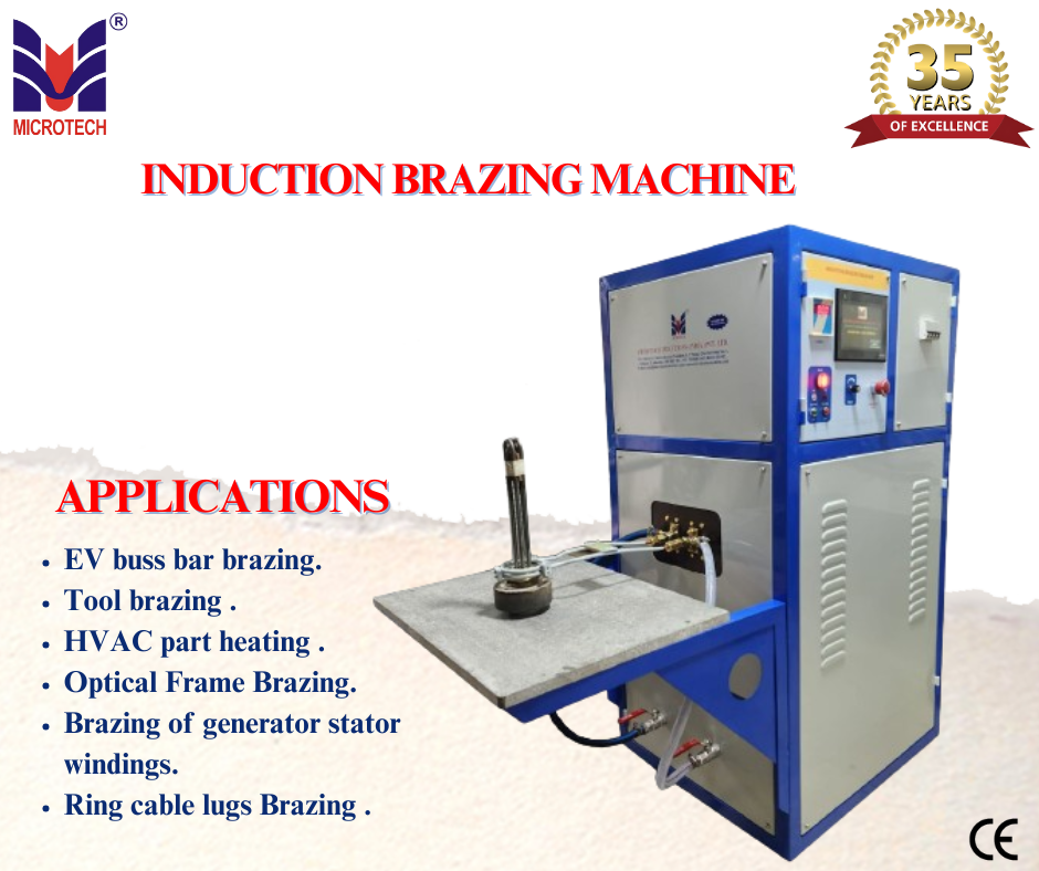 Induction Brazing Machine - 50 Hertz (Hz), Metal Frame, Fully Automatic, 230 Volt (V), Durable, For Brazing Material, Driven Type: Electric, Hydraulic, Pneumatic, Improved Power Factor