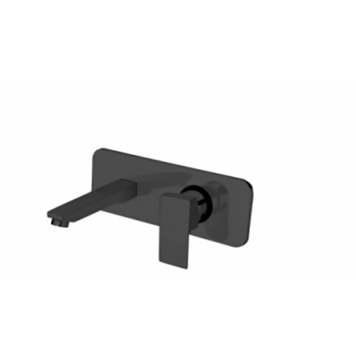 Single Lever Concealed Basin Mixer - Color: Black