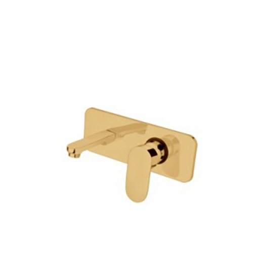 Single Lever Concealed Basin Mixer - Color: Golden