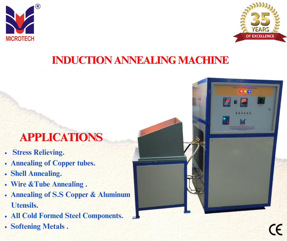 Induction Annealing Machine - High Efficiency, Automatic, 420v, 200 Kg, Material: Stainless Steel, Suitable For Steel & Alloy Heat Treatment