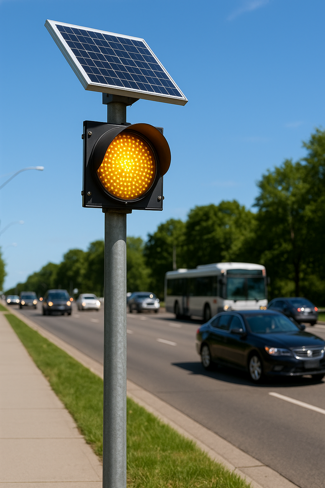 Traffic Solar Blinker