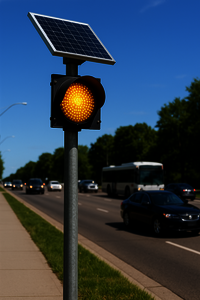 Traffic Solar Blinker