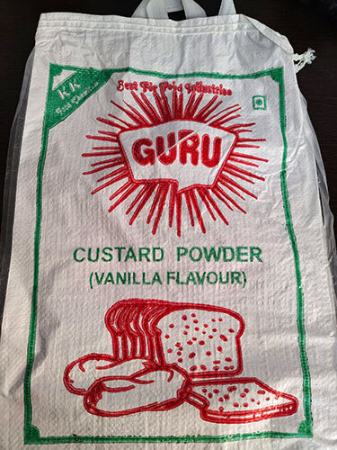Custard Powder (Vanilla Flavour) - Color: White