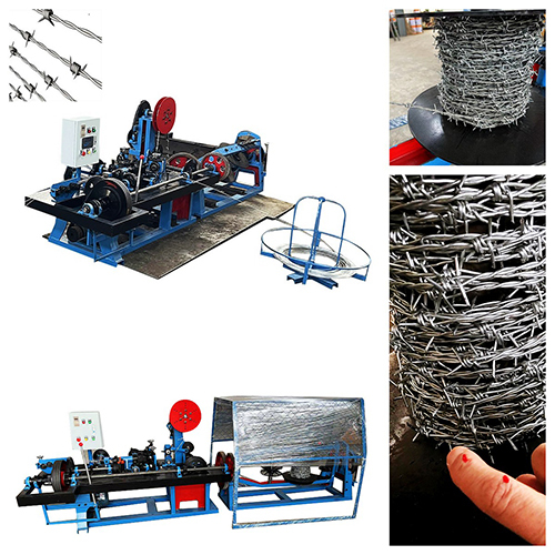 Barbed Wire Making Machine