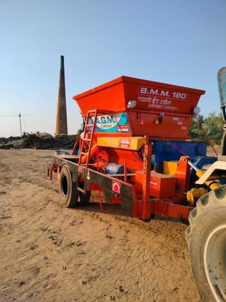 बीएमएम 180 3 डाई ब्रिक्स बनाने की मशीन