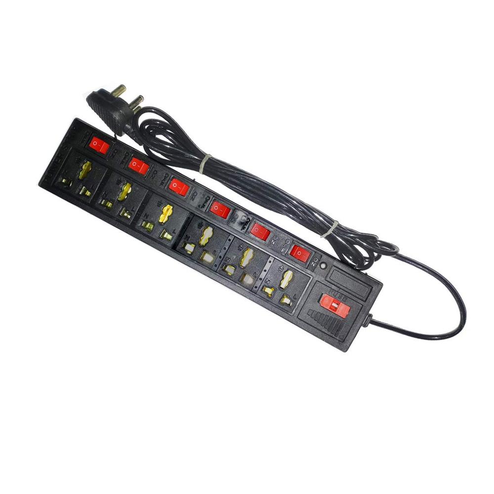 6+6 Pin Muulti Socket - Color: Black