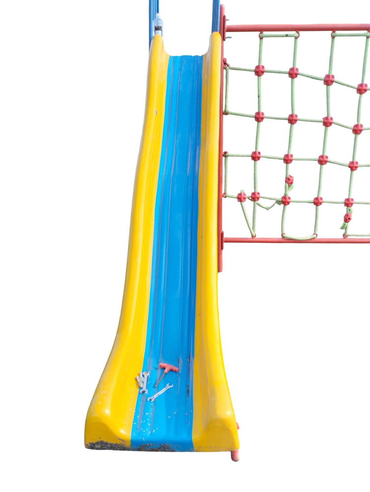 Mini Deluxe Wave Slide - Color: Yellow And Blue