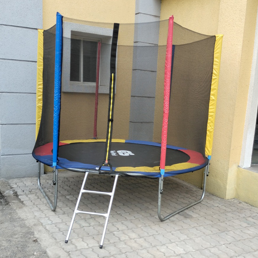 Indoor And Outdoor Trampoline - Color: Multicolor