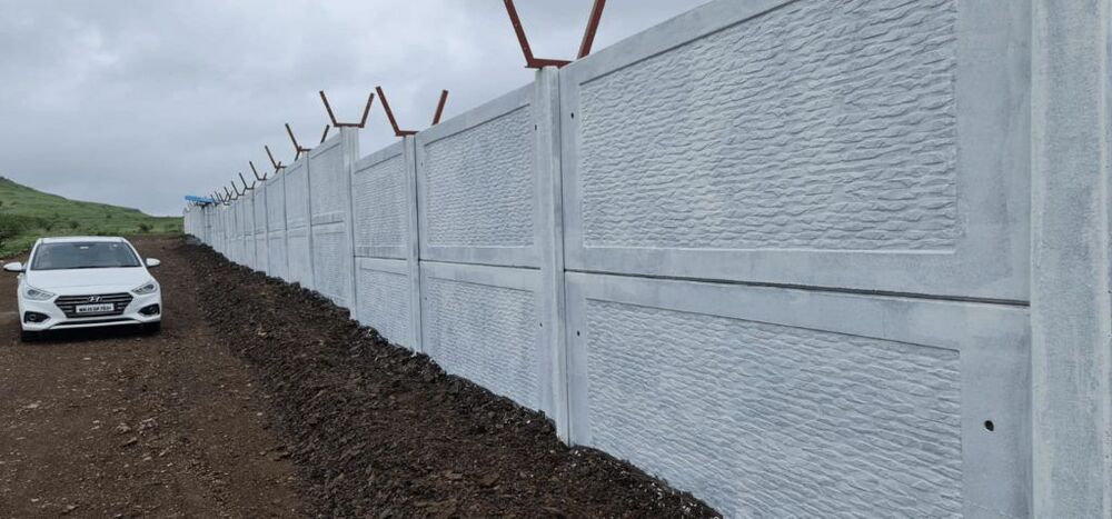 Designed Heavy Duty Prestressed Precast Compound Wall