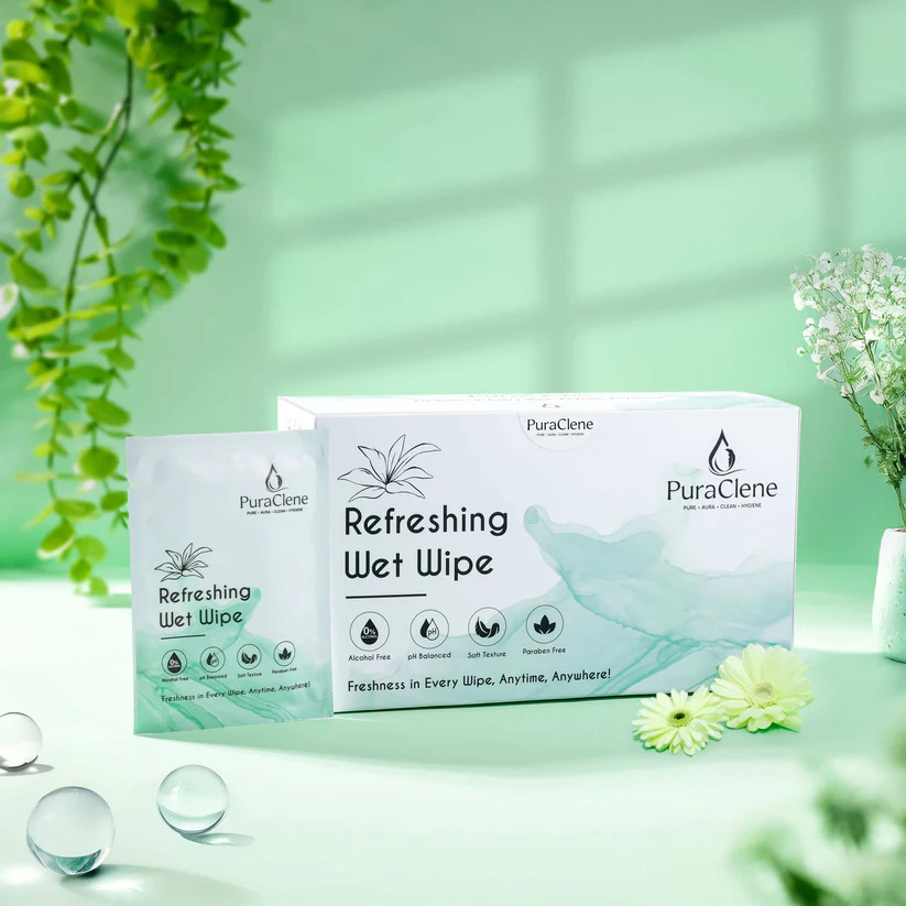 Jasmin Refreshing Wet Wipe For Adults - Application: Personal Care