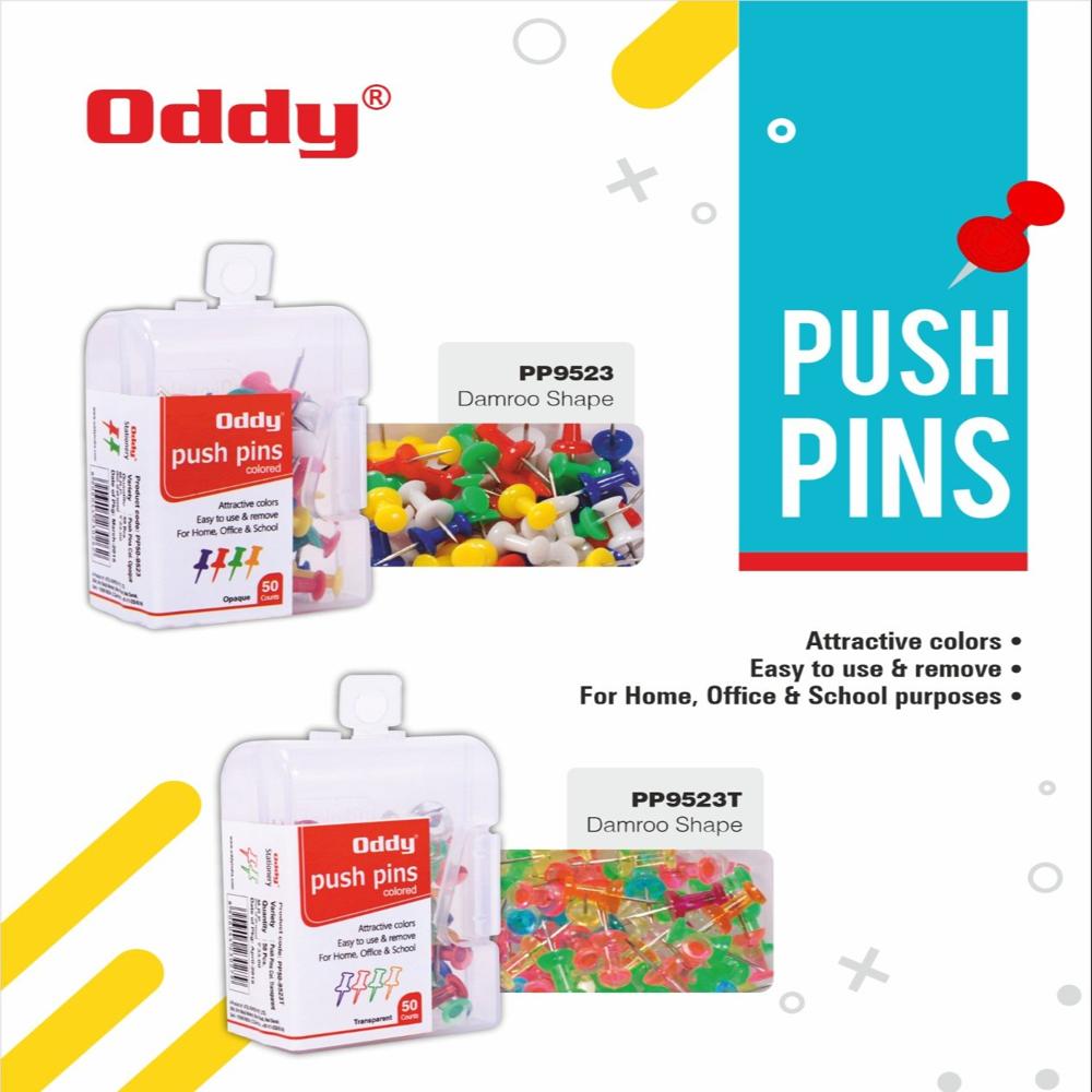 Oddy Push Pins