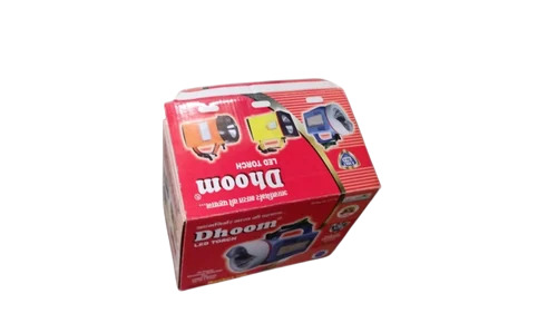 Printed Laminated Torch Box - Material: Corrugated Board
