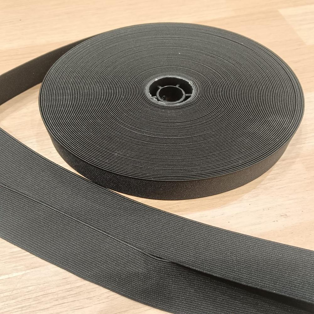 Garment Elastic Tape - High-quality Polyester Yarn, 1-5 Mm Width | Moisture-proof Packaging, Custom Lengths Available, Versatile Colors For Textile Industry