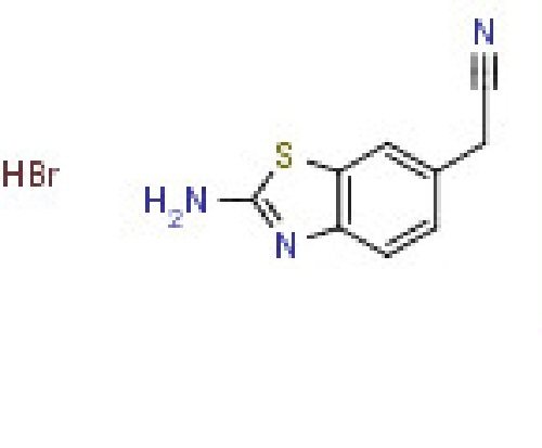 2-(2-aminobenzo[d]thiazol-6-yl)acetonitrile Hydrobromide