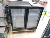 Electric Back Bar Chiller Double Door - Color: Silver