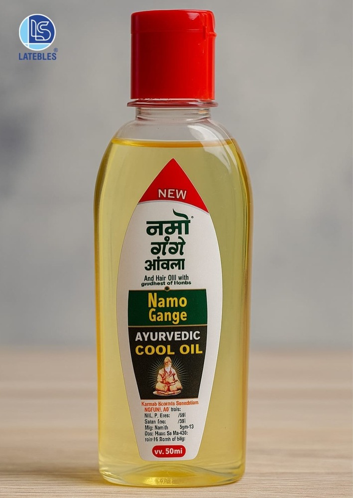 Oil Bottle Labels, Stickers