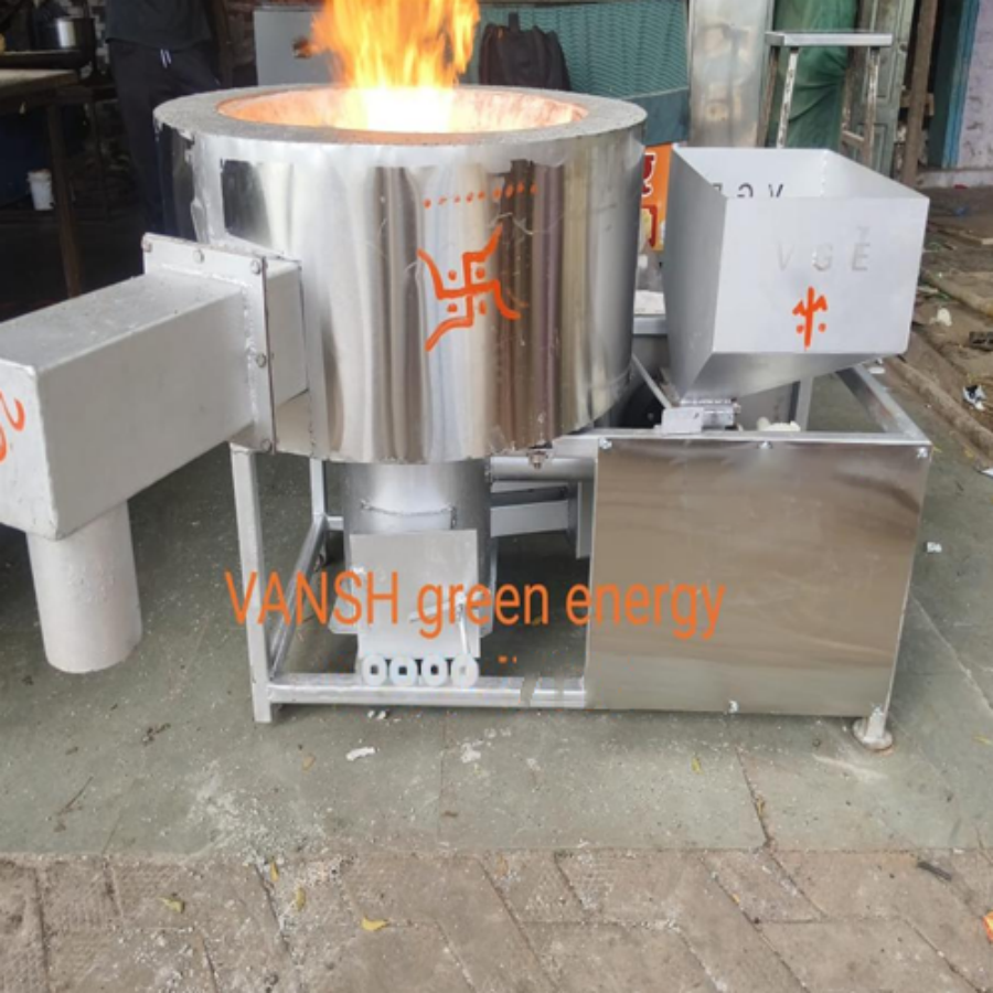 Industrial Pellet Bhatti - Color: Silver