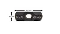 Eco 20 Lbs Sledge Hammer Head - Color: Grey