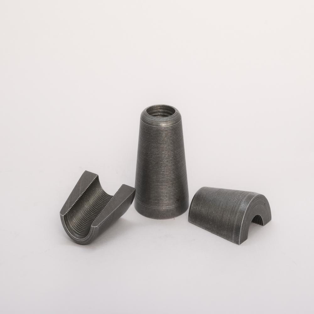 Two Segment Post Tensioning Wedges 12.9mm - Color: Black