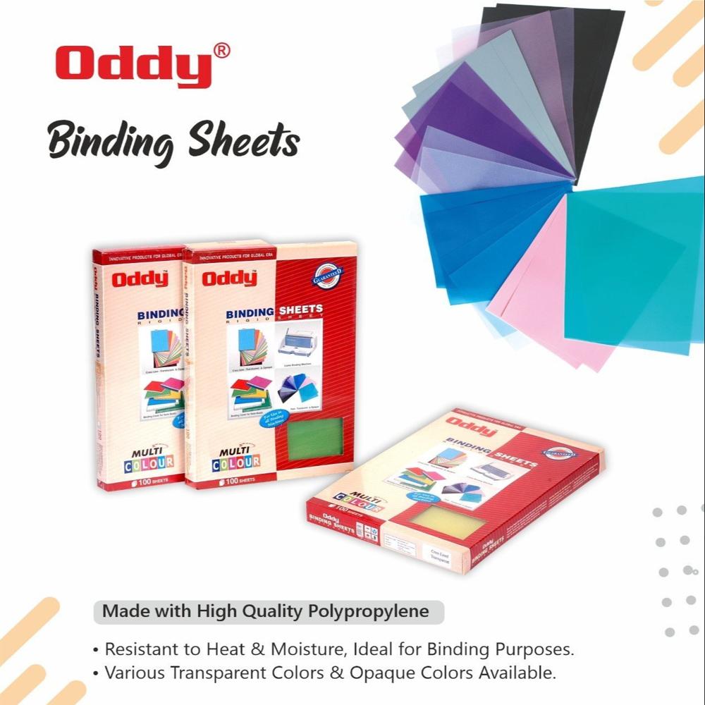 BINDING SHEETS (RIGID) POLYPROPYLENE (P.P.)