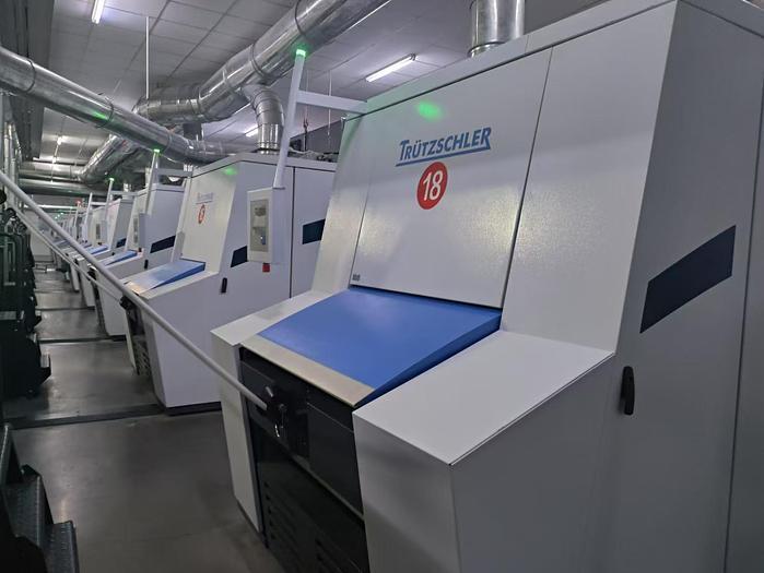 Trutzschler Tc10 Carding Machine For Yarn - Capacity: 800 To 2000 M3/Hr