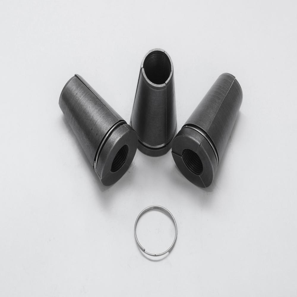Three Segment Post Tensioning Wedges 15.24mm - Color: Black