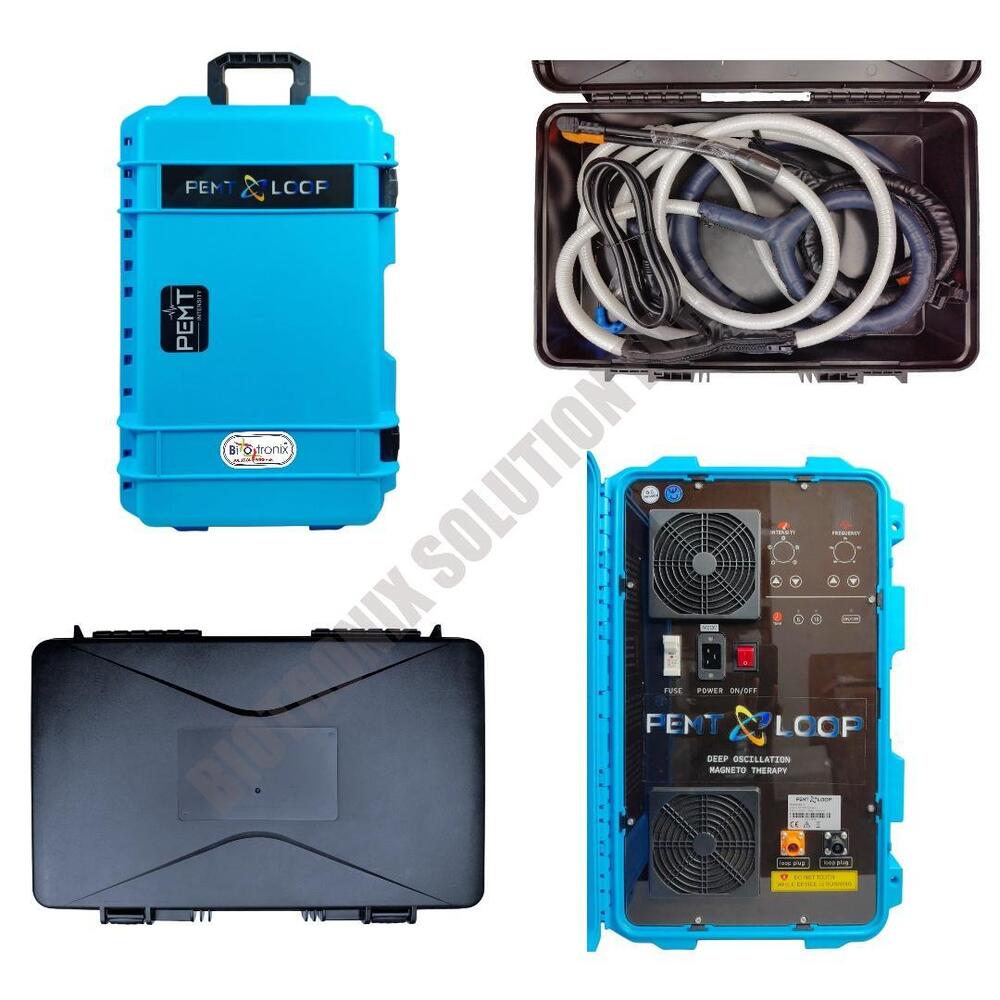 Magnet Therapy PEMT Loop Device with Adjustable Power & Ring Handles