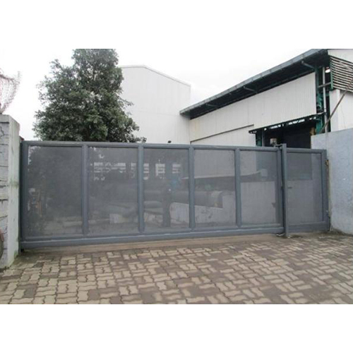 Cantilever Sliding Gate - Color: White
