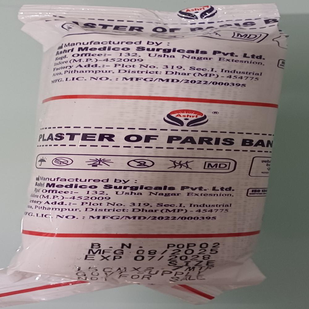 Plaster Of Paris Bandage