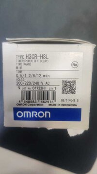 OMRON TIMER, H3CR-A 220-240VAC,E2FM-QX10D1-M1GJ,E2FM-QX10D1-M1GJ
