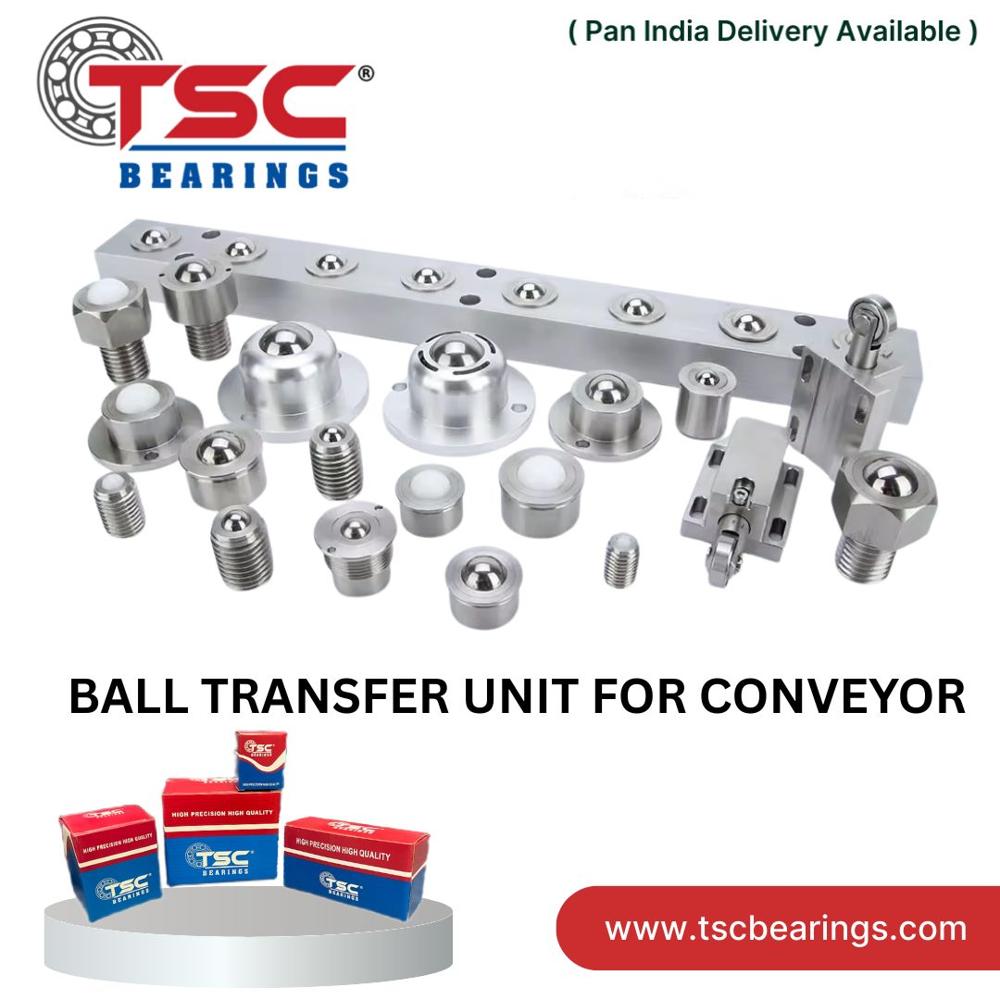 Tsc Cy-12a Ball Transfer Unit - Color: Silver